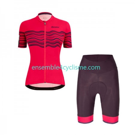 Tenue Maillot + Cuissard 2022 Santini Tono Profilo Femme N002